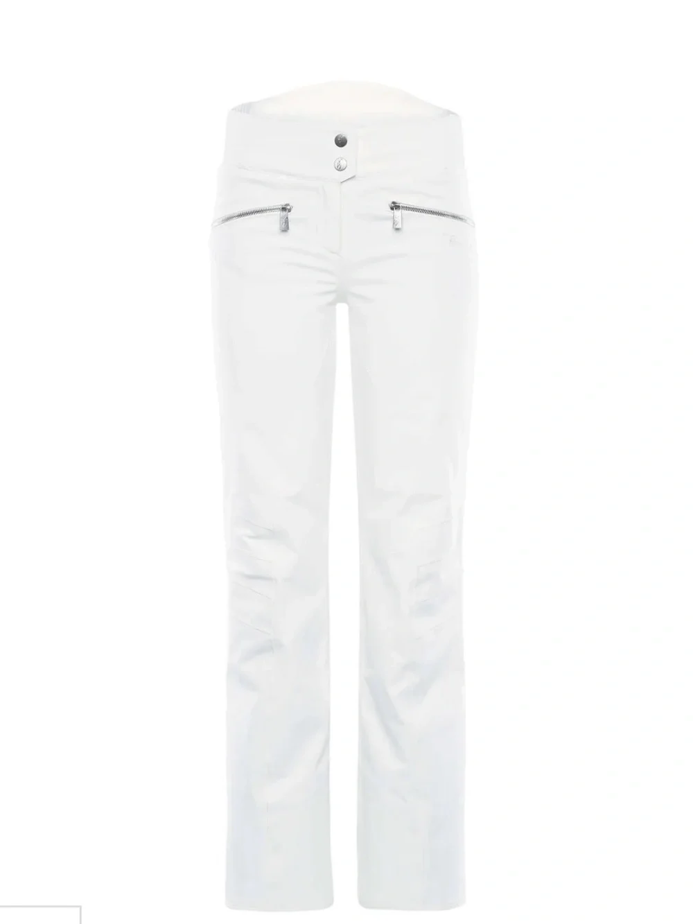Tony Sailer Women's White Ski/Snowboard Pants with Zip Pockets size 34